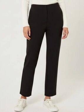 Loft Black Cropped Pixie Work Pants